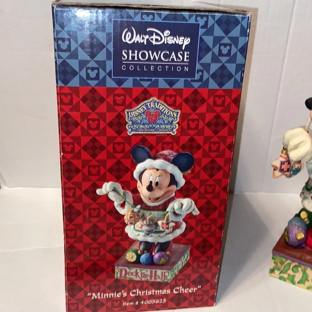 Minnie's Christmas Cheer Disney Traditions 8 inch figure New in Box